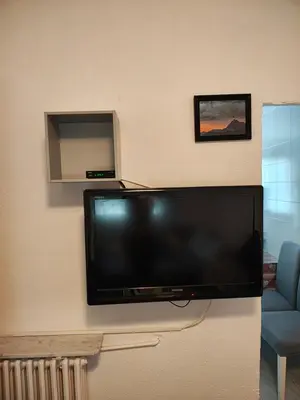 Una televisión o centro de entretenimiento en Enjoy Pirineo