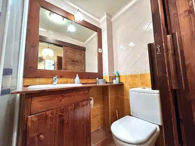 Un baño de Apartament dúplex amb gran terrassa by RURAL D'ÀNEU