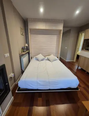 Cama o camas de una habitación en Las Margas Apartamento