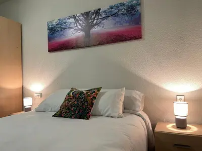 Cama o camas de una habitación en Terracita de Gayarre