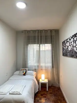 Cama o camas de una habitación en Terracita de Gayarre