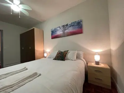 Cama o camas de una habitación en Terracita de Gayarre