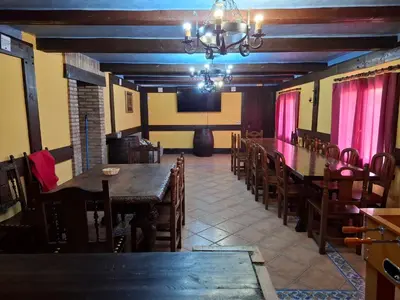 Zona de estar de Casa Rural Mirador del Águila