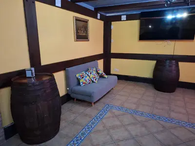 Zona de estar de Casa Rural Mirador del Águila