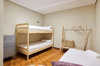Cama o camas de una habitación en Blanca de Navarra by Clabao