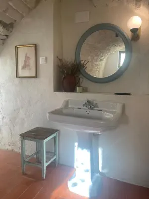 Plano de Habitación con cocina de verano jardín y entrada privada