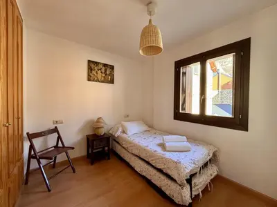 Cama o camas de una habitación en BPirineos-Casa Chuanina