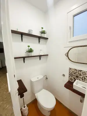 Un baño de Casa Forn Magí