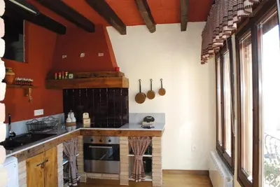 Una cocina o zona de cocina en Torre Viladot