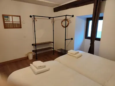 Cama o camas de una habitación en Casa Xauri