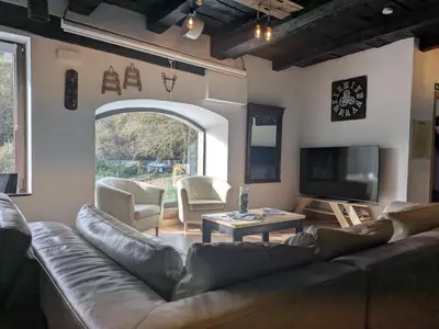 Zona de estar de Casa Xauri