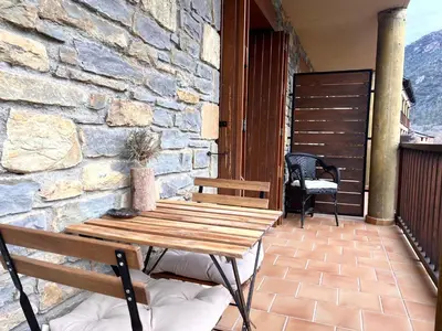 Zona de estar de El Secret del Pirineu - L'Amfitriona