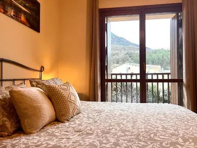 Cama o camas de una habitación en El Secret del Pirineu - L'Amfitriona