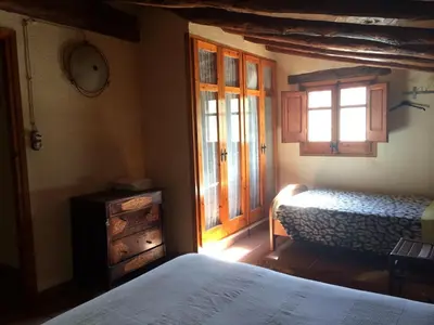 Cama o camas de una habitación en Mas Augueró