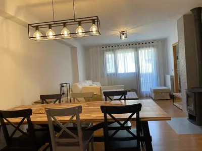 Zona de estar de Apartamento Villanua centro