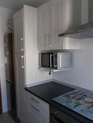 Una cocina o zona de cocina en Apartamento Miralrio