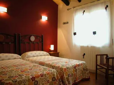 Cama o camas de una habitación en Apartamento Miralrio