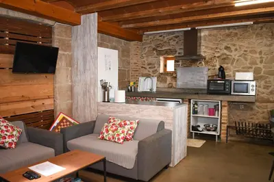 Una cocina o zona de cocina en CASÓN SALTO DE ROLDÁN