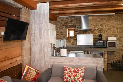 Una cocina o zona de cocina en CASÓN SALTO DE ROLDÁN