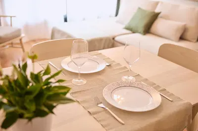 Zona de estar de Apartamento Escalona Ordesa