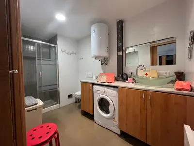 Un baño de Alojamiento Evelyne Cal Paleta Noves de Segre