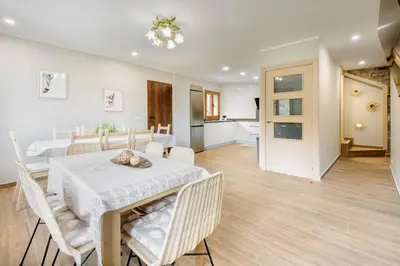 Una cocina o zona de cocina en Estrella del Pirineo Castiello Jaca