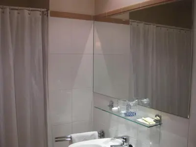 Un baño de Hotel Rural Loizu