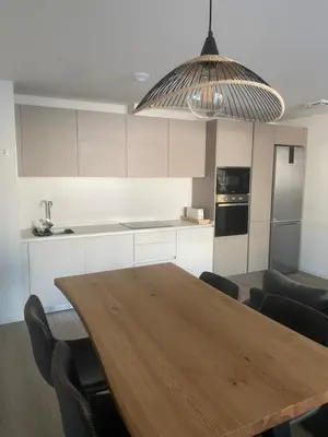 Una cocina o zona de cocina en Acogedor rincón, a un paso del centro