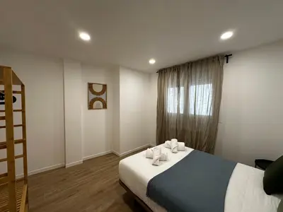 Cama o camas de una habitación en VTZ Los Balcones del Casco