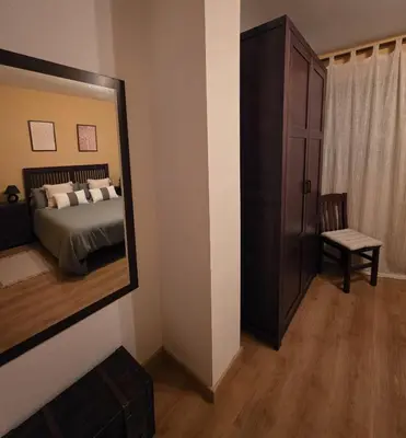 Cama o camas de una habitación en Casa Luna
