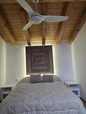 Cama o camas de una habitación en Pirineu Nature