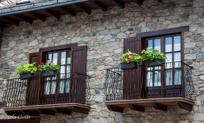 Un balcón o terraza de Sisquet Apartaments