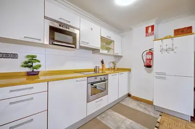 Una cocina o zona de cocina en Casa Ana Mari I by Clabao