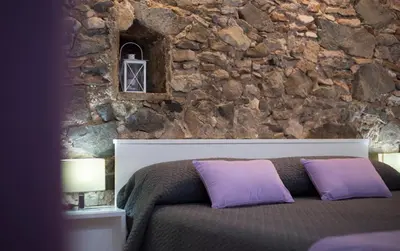 Zona de estar de Espígol Priorat - apartamento estudio