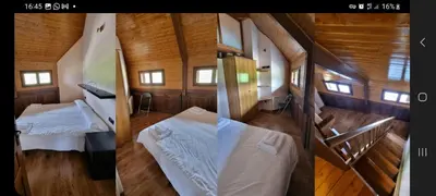 Cama o camas de una habitación en Chalet 4d en Panticosa en urbanización con piscina y padel