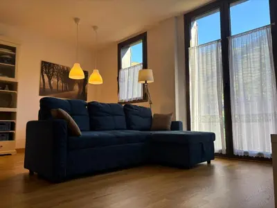 Zona de estar de Con encanto, buena ubicación, confort y parking - Aüt 2