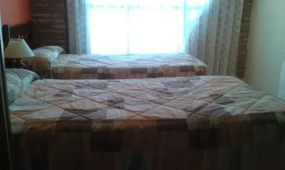Cama o camas de una habitación en Casa Jabonero