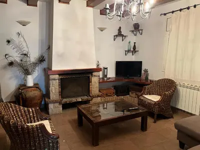 Zona de estar de Casa rural Cal Dalfo