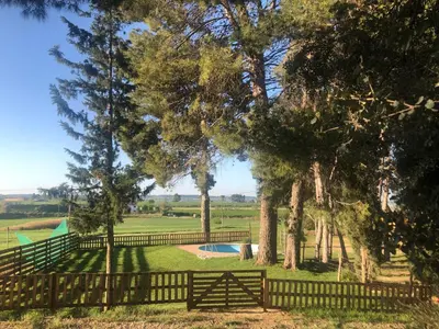 Jardín al aire libre en Casa rural Cal Dalfo