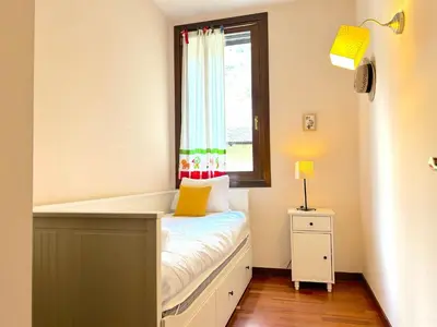 Cama o camas de una habitación en Apartament amb una terrassa única by RURAL D'ANEU