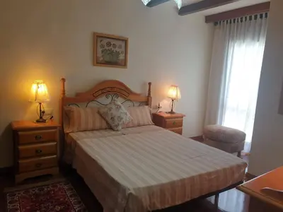 Cama o camas de una habitación en Apartamento en Vilac
