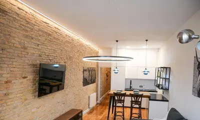 Una cocina o zona de cocina en Pamplona Centro