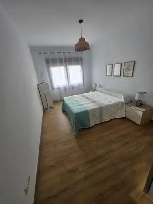 Cama o camas de una habitación en MEQUEDO Galan Bergua 29