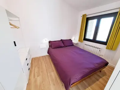 Cama o camas de una habitación en Casa Terradets - Moto, MTB, Trekking o Relajar