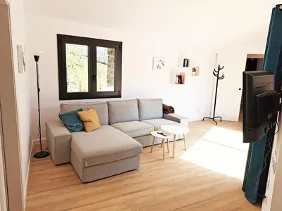 Zona de estar de Casa Terradets - Moto, MTB, Trekking o Relajar