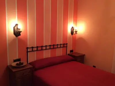 Cama o camas de una habitación en Casa Rural Sierra Vicor