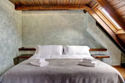 Cama o camas de una habitación en Encantadora casa en Salardú con vistas espectaculares by Eth Flòc