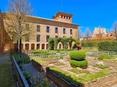 Jardín al aire libre en Casa Las tres Culturas