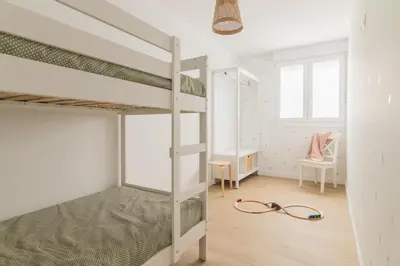 Cama o camas de una habitación en Tokïak B by Clabao