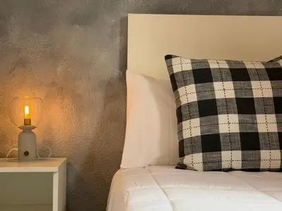 Cama o camas de una habitación en Era de Cal Baro - Casa rural con gran piscina y jardin